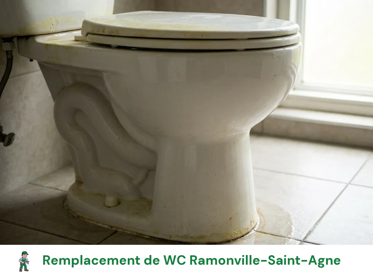 Remplacement de WC à Ramonville-Saint-Agne