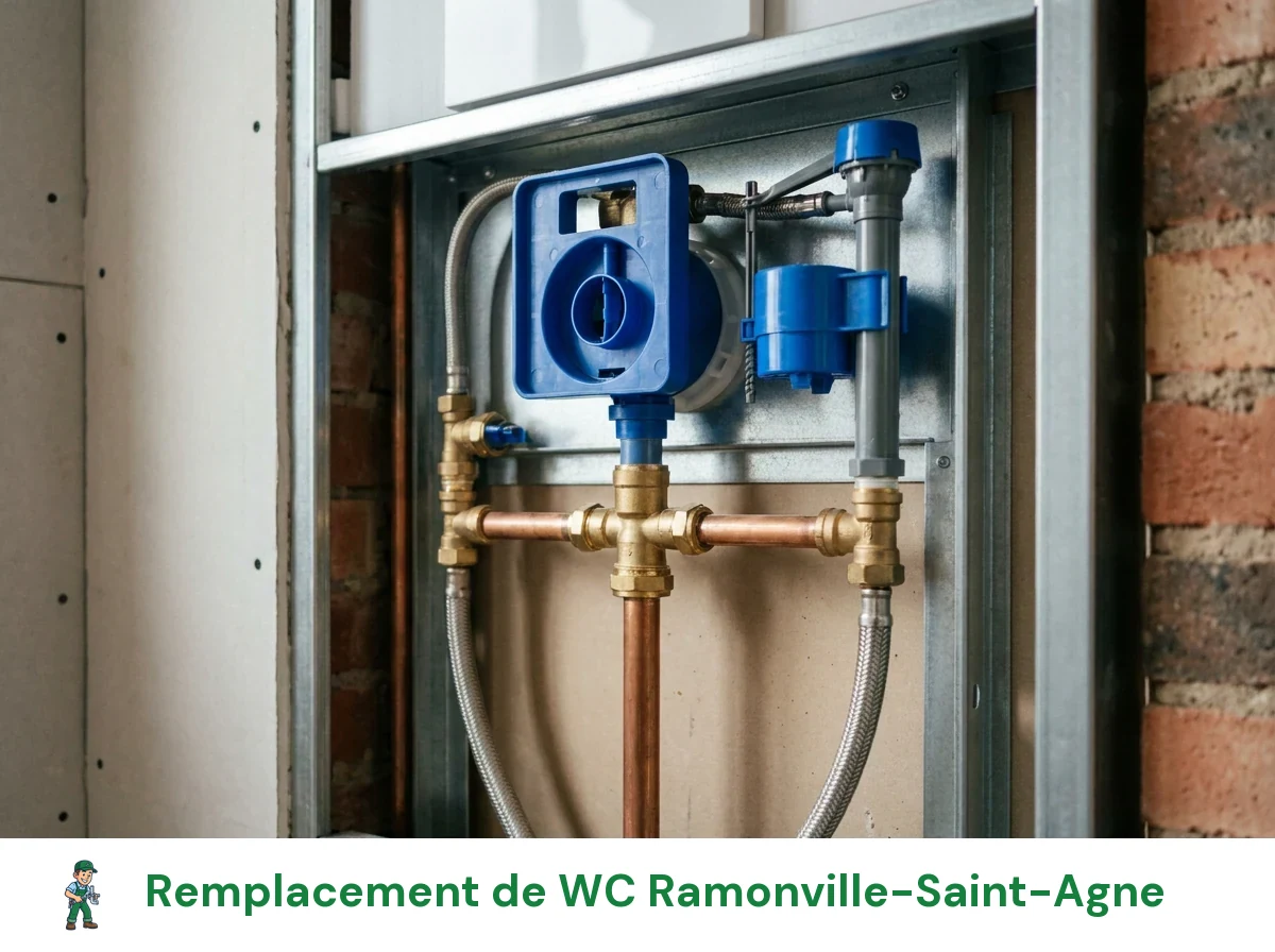 Remplacement de WC à Ramonville-Saint-Agne